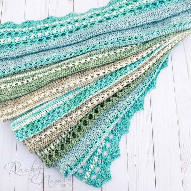 Adrift Wrap, crochet wrap pattern, crochet pattern, wrap pattern, crochet shawl pattern, crochet shawl, shawl pattern, fingering weight image 10