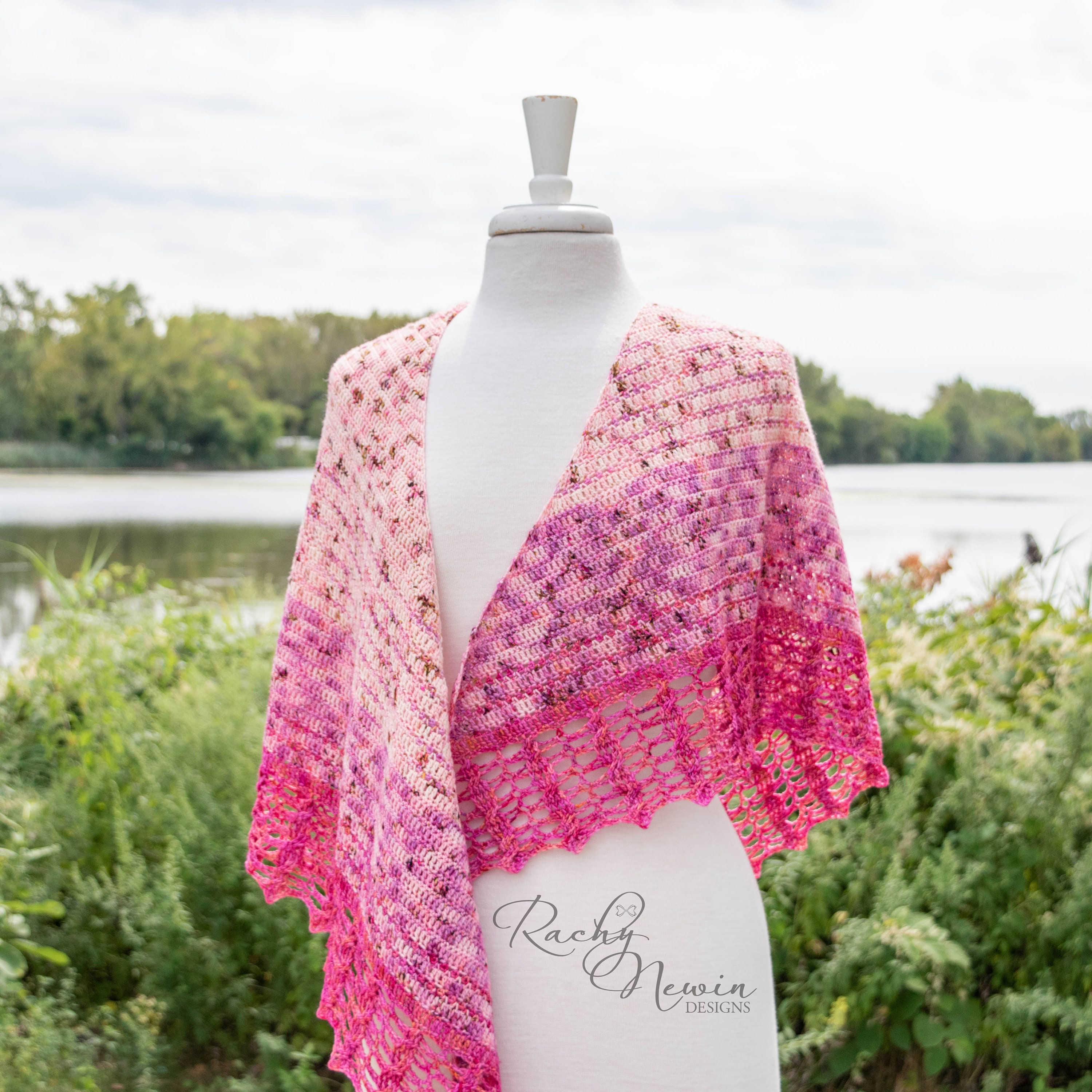 Crochet shawl pattern, crochet pattern, shawl pattern, written pattern