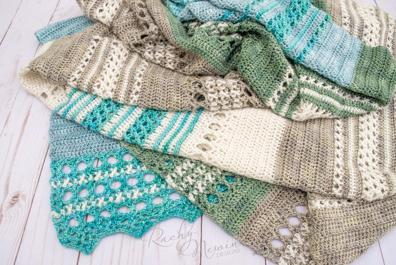 Adrift Wrap, crochet wrap pattern, crochet pattern, wrap pattern, crochet shawl pattern, crochet shawl, shawl pattern, fingering weight image 7