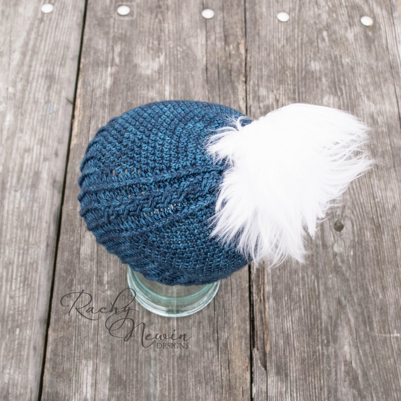 cabled beanie As You Wish Beanie beanie pattern crochet beanie pattern pom hat hat pattern crochet pattern Crochet hat pattern