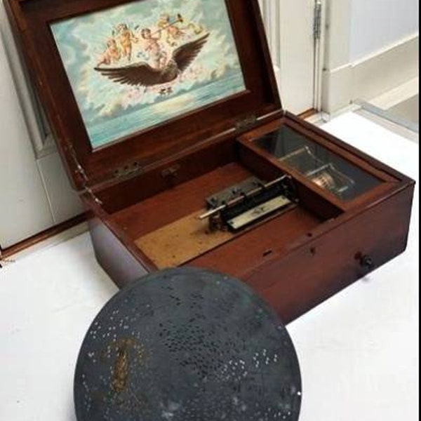 Metal Music Box Etsy