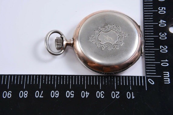 Magnificent pocket WATCH ZENITH SILVER sabonette … - image 2