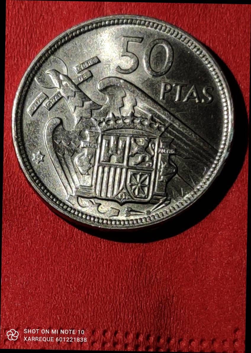 1957 50 pesetas - Etsy 日本