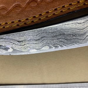 Damascus Filleting Knive.