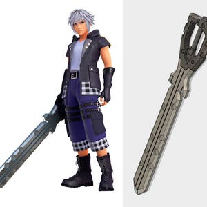 Riku Keyblade (Kingdom Hearts) - 3D MODEL STL