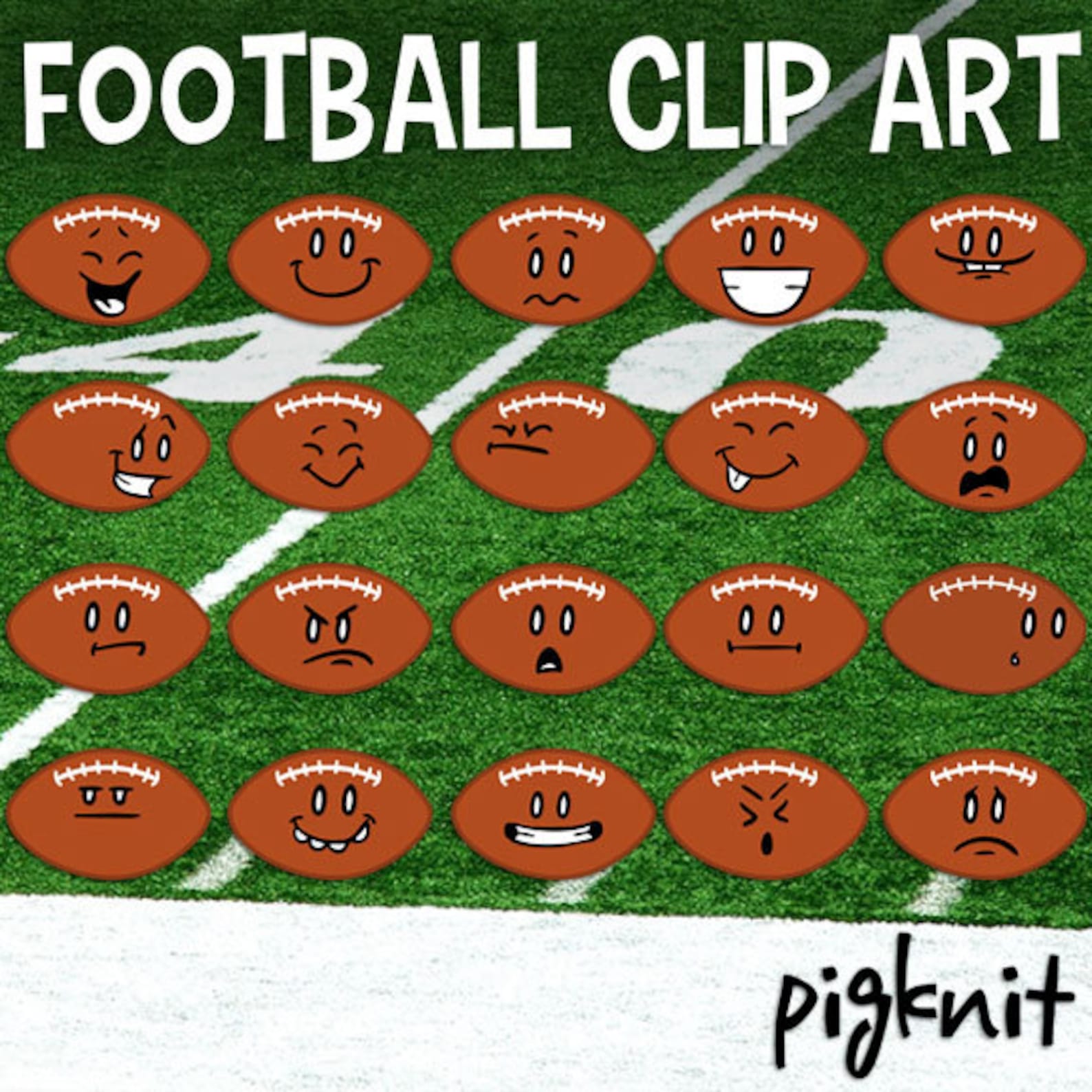 Football Emoji Printables
