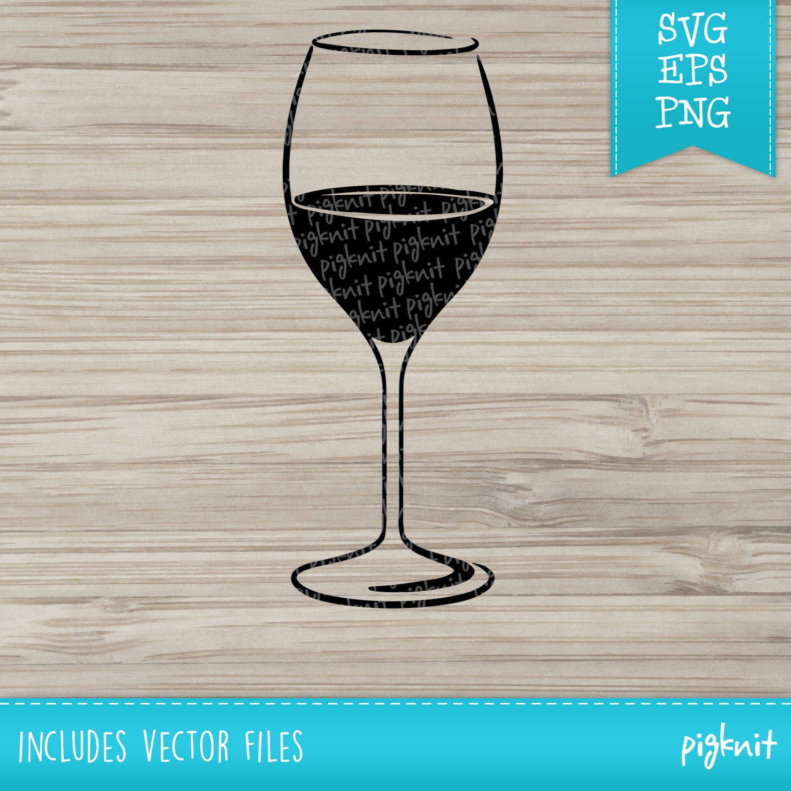 Wine Glass SVG Files for Cricut Cutting File Clipart Digital Etsy