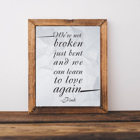 Learn To Love Again Etsy