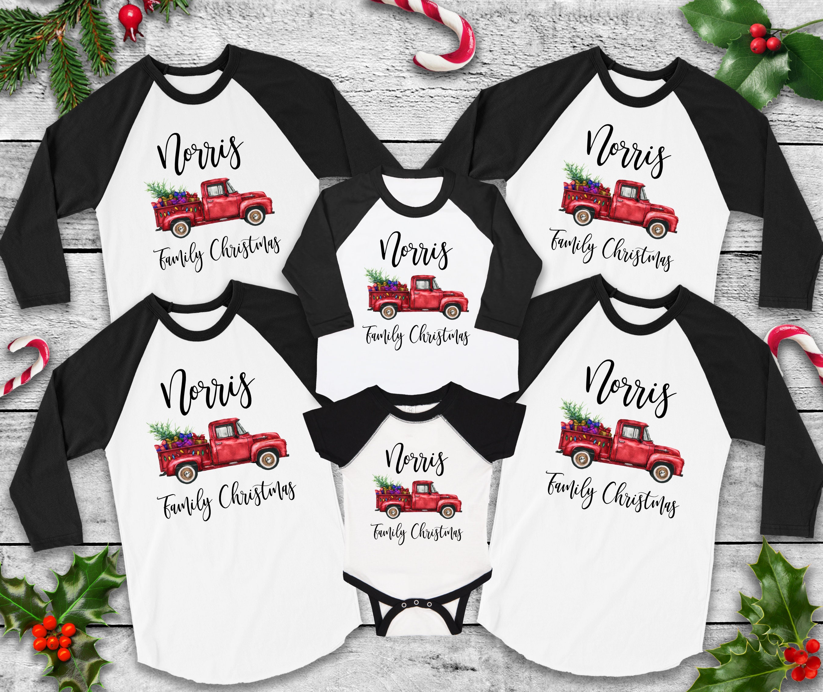 etsy family christmas shirts