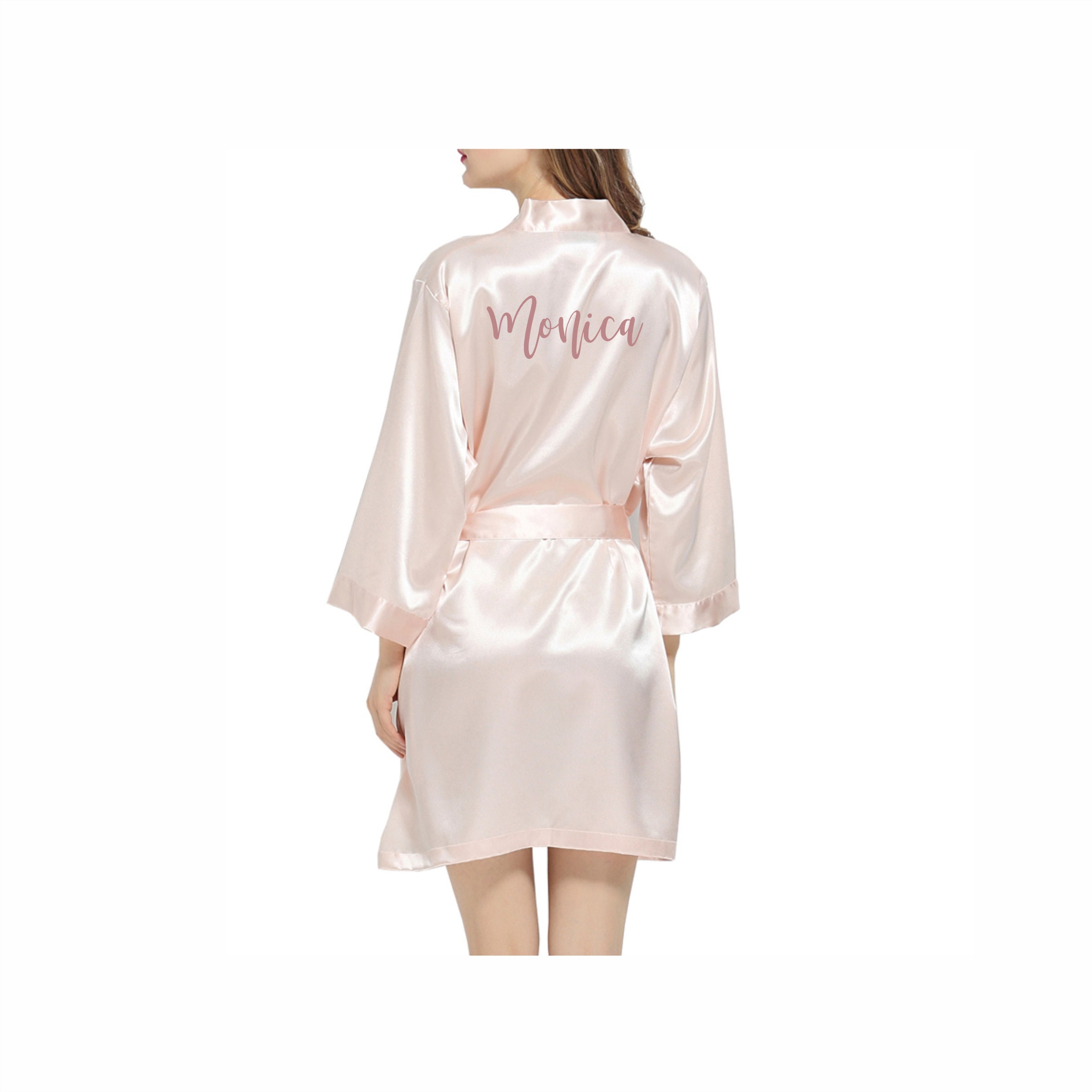 peignoir bridesmaid