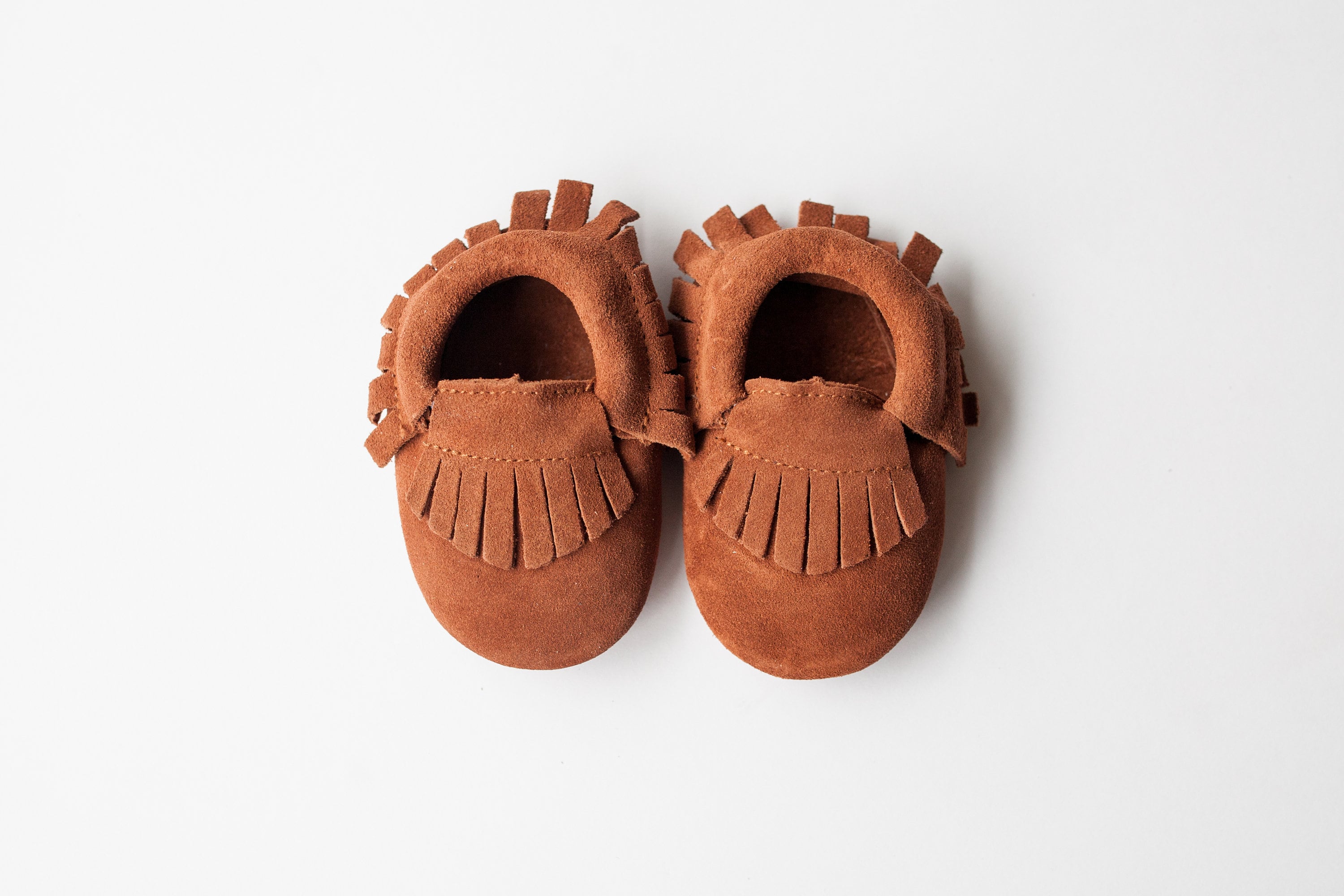 Baby suede moccasins Clearance