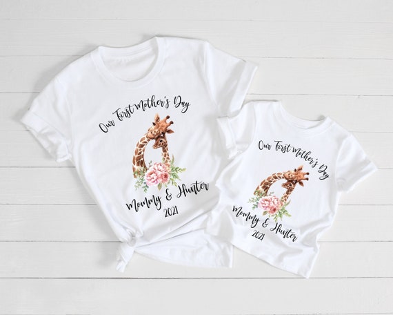 Our First Mothers Day Shirts Mommy \u0026 Me 