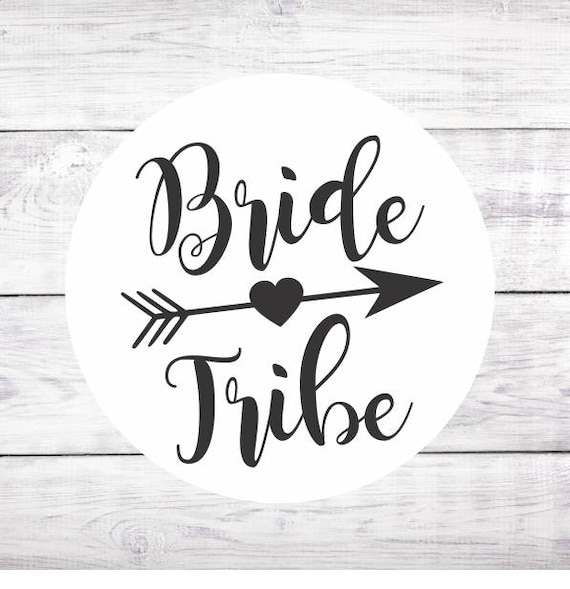 stickers Bride Tribe stickers Hen party stickers Bridal Stickers