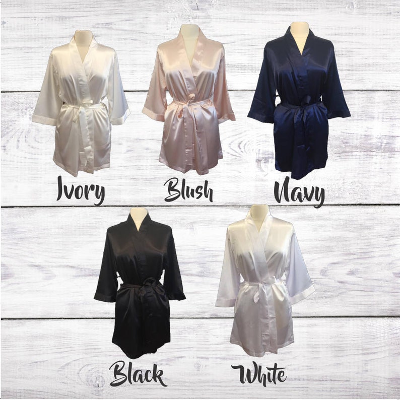 custom bridal party robes