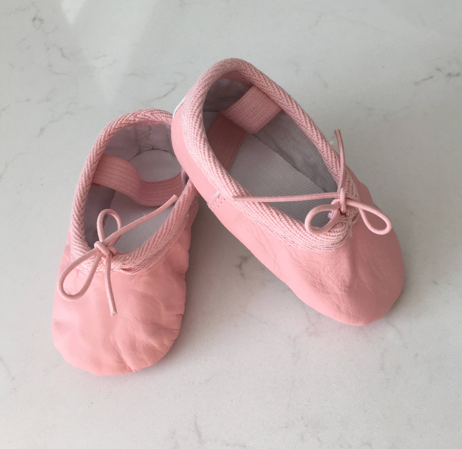 baby pink ballet flats