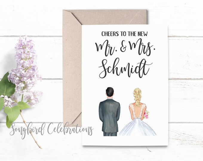 CUSTOMIZABLE Future Mrs Custom Greeting Card Bride to Be Card - Etsy