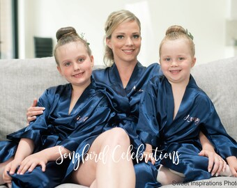 Robes de demoiselle d’honneur bleu marine Robes de fête de mariée Mariée Fête de mariage Robes Demoiselle d’honneur Cadeau De demoiselle d’honneur Proposition serez-vous ma demoiselle d’honneur