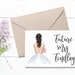 CUSTOMIZABLE Future Mrs Custom Greeting Card Bride to Be Card - Etsy