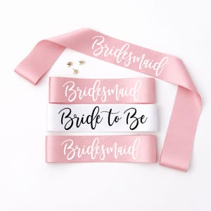 Bride to Be Sash, Team Bride Sash Bachelorette Sash Personalised Sash Gift Bridesmaid Proposal Bridesmaid Gift Future Mrs Bride Sash