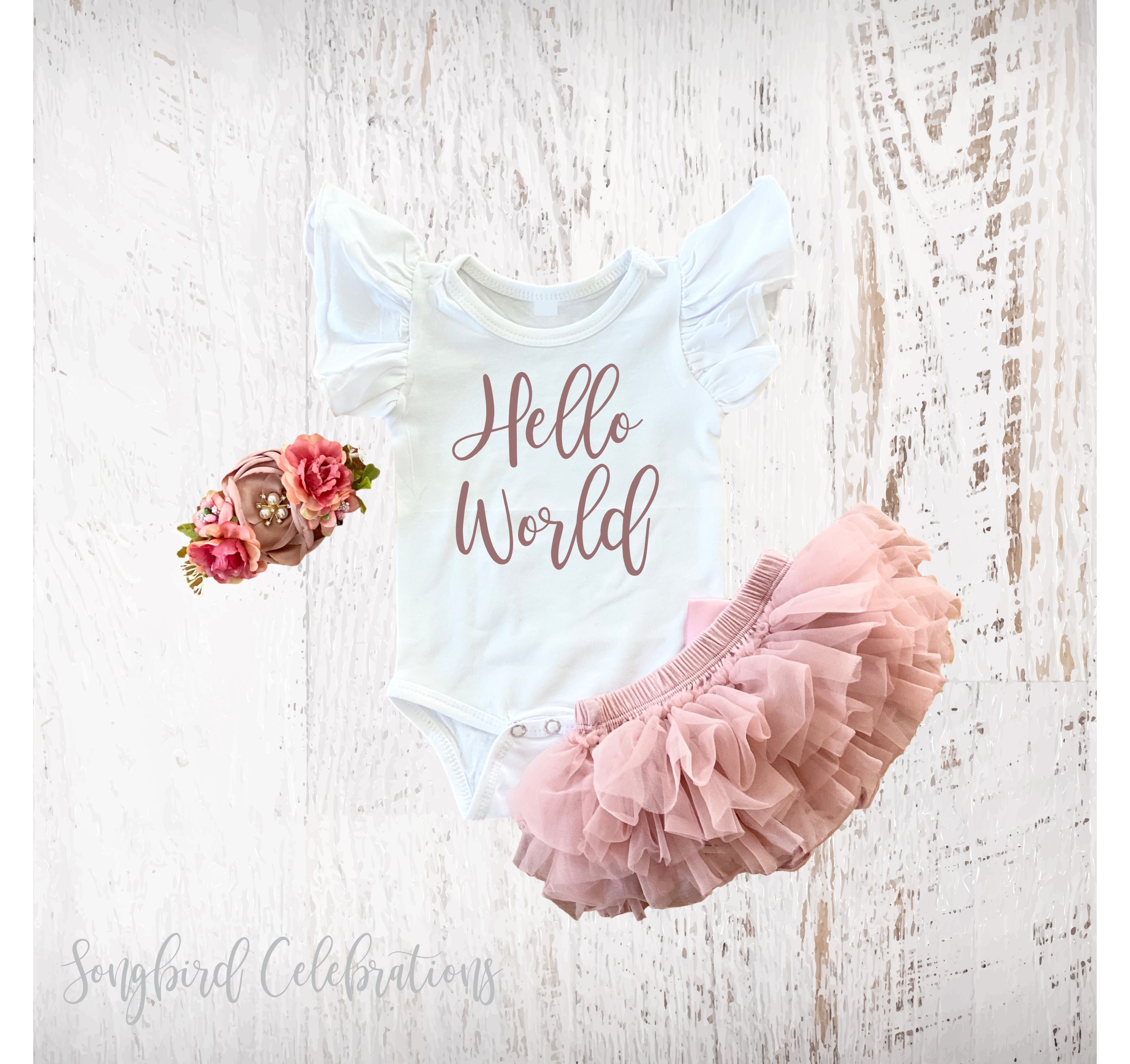 Rose Baby Clothes Etsy Canada