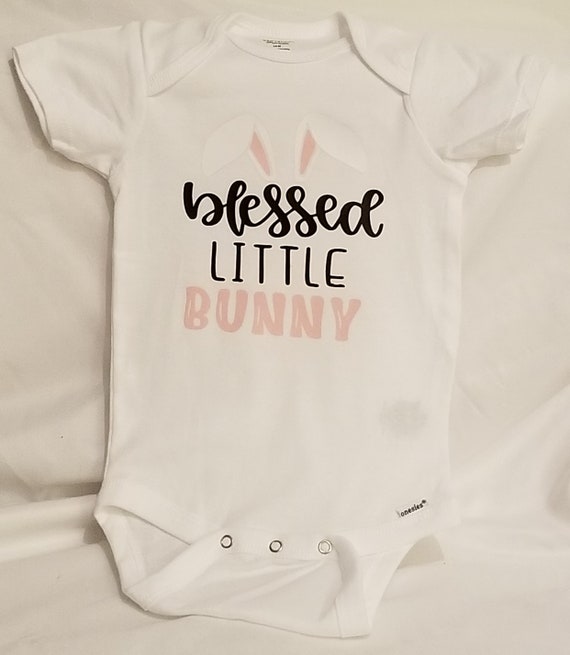 bunny onesie baby