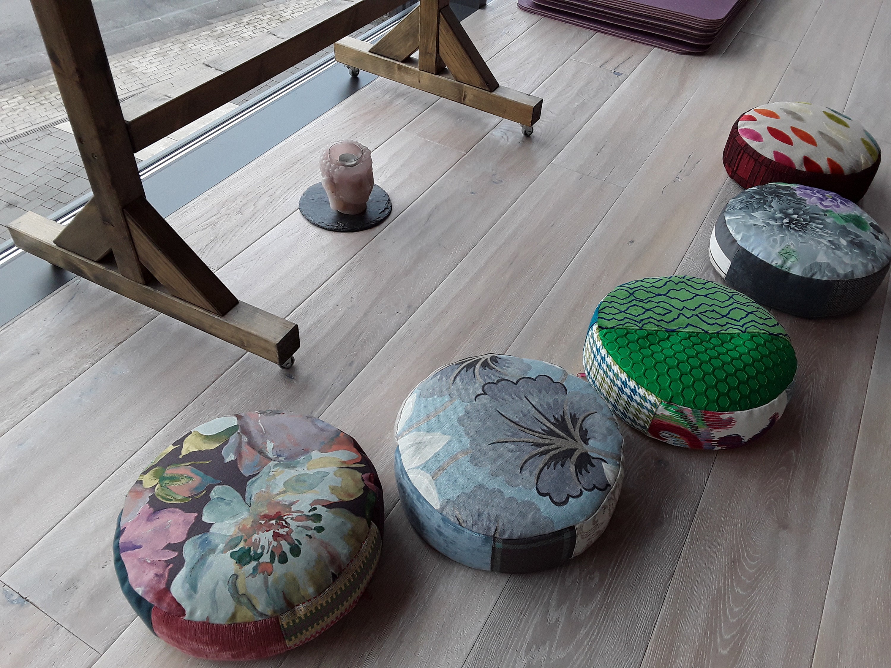 Meditation pillow yoga pillow 32 cm approx. 10 cm high Etsy