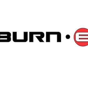 Burn-e Vinyl Decal - 5 1/2&quot; x 1&quot; / Walle Car Decal/Laptop Decal Disney Pixar