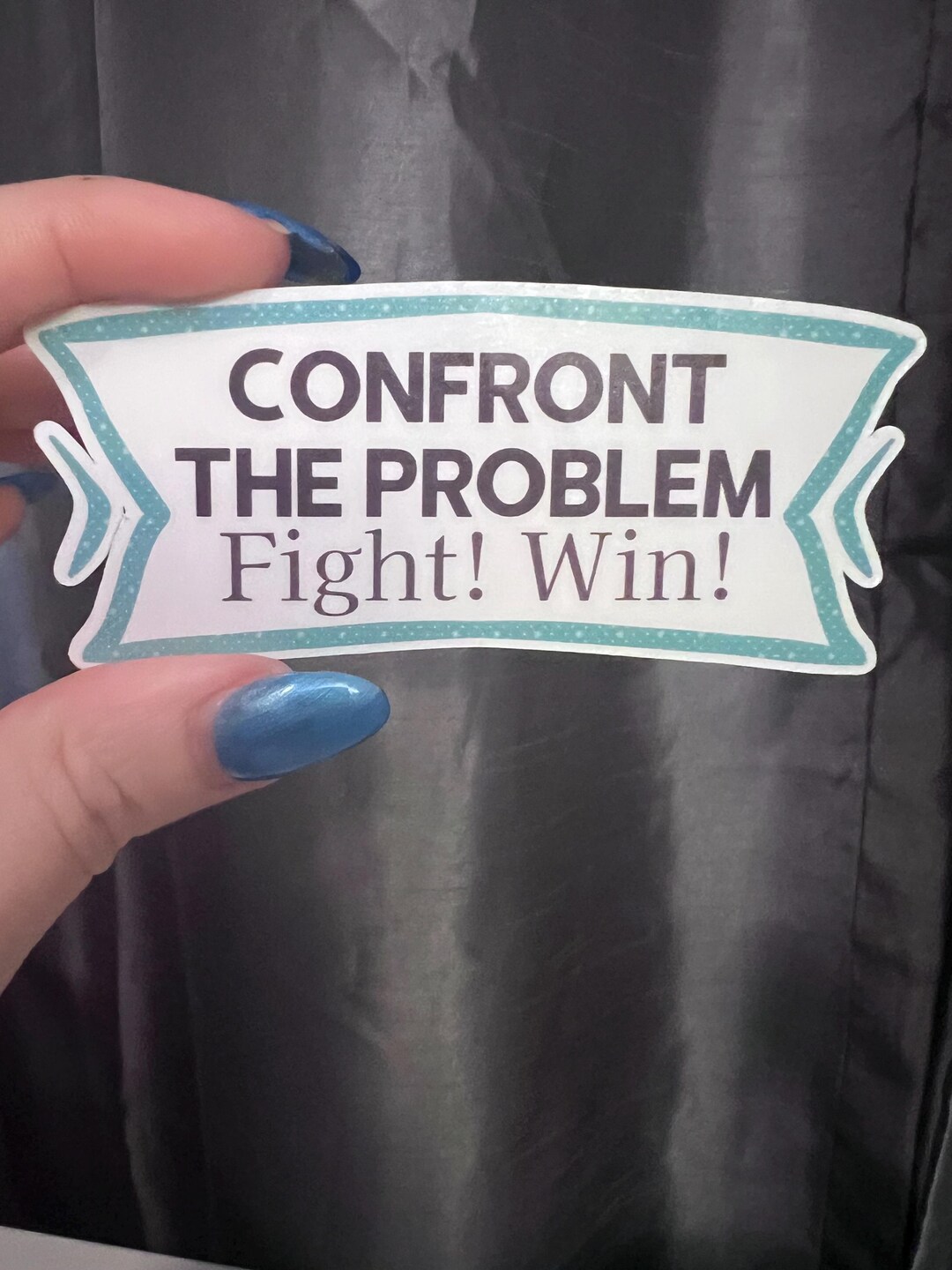 Confront the Problem Vinyl Decal /car Decal/laptop Decal Disney Pixar ...