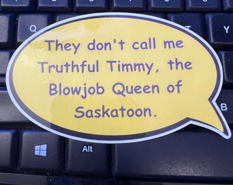 Deadpool Wolverine BJ Queen of Saskatoon / Car/Laptop Decal vinyl sticker