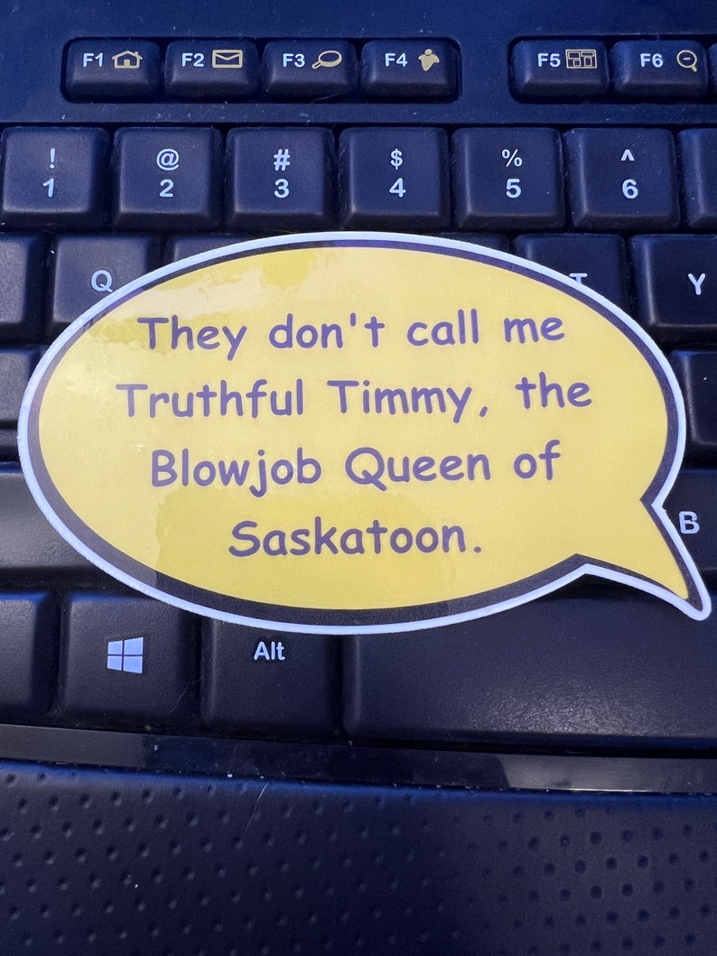 Deadpool Wolverine BJ Queen of Saskatoon / Water Bottle/Laptop Decal vinyl sticker image 1