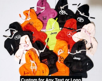 Custom Gear Shift Knob Hoodie: Car/Any Logo or saying Mini Hoodie