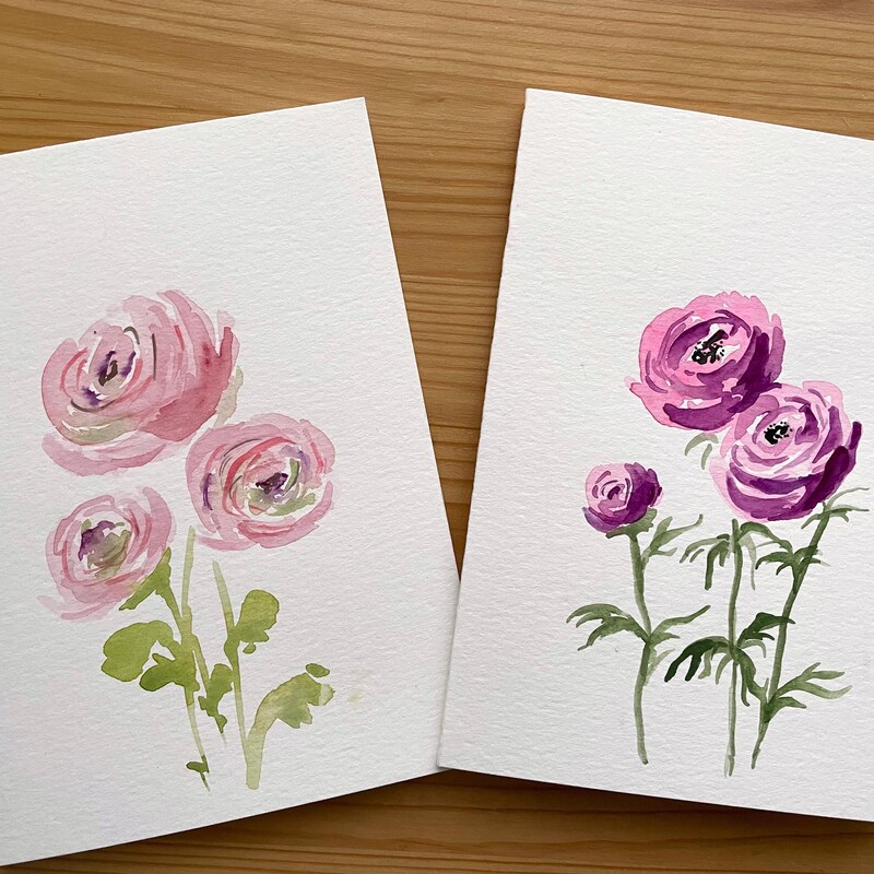 Pink Ranunculus - Etsy
