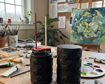 Paint Brush Cleaning and Storage System for Oil - Acrylic Artists | VS Studios Pro