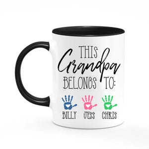 This Grandpa Belongs To... - Personalized Mug for Grandpa Grandfather Opa Abuelo