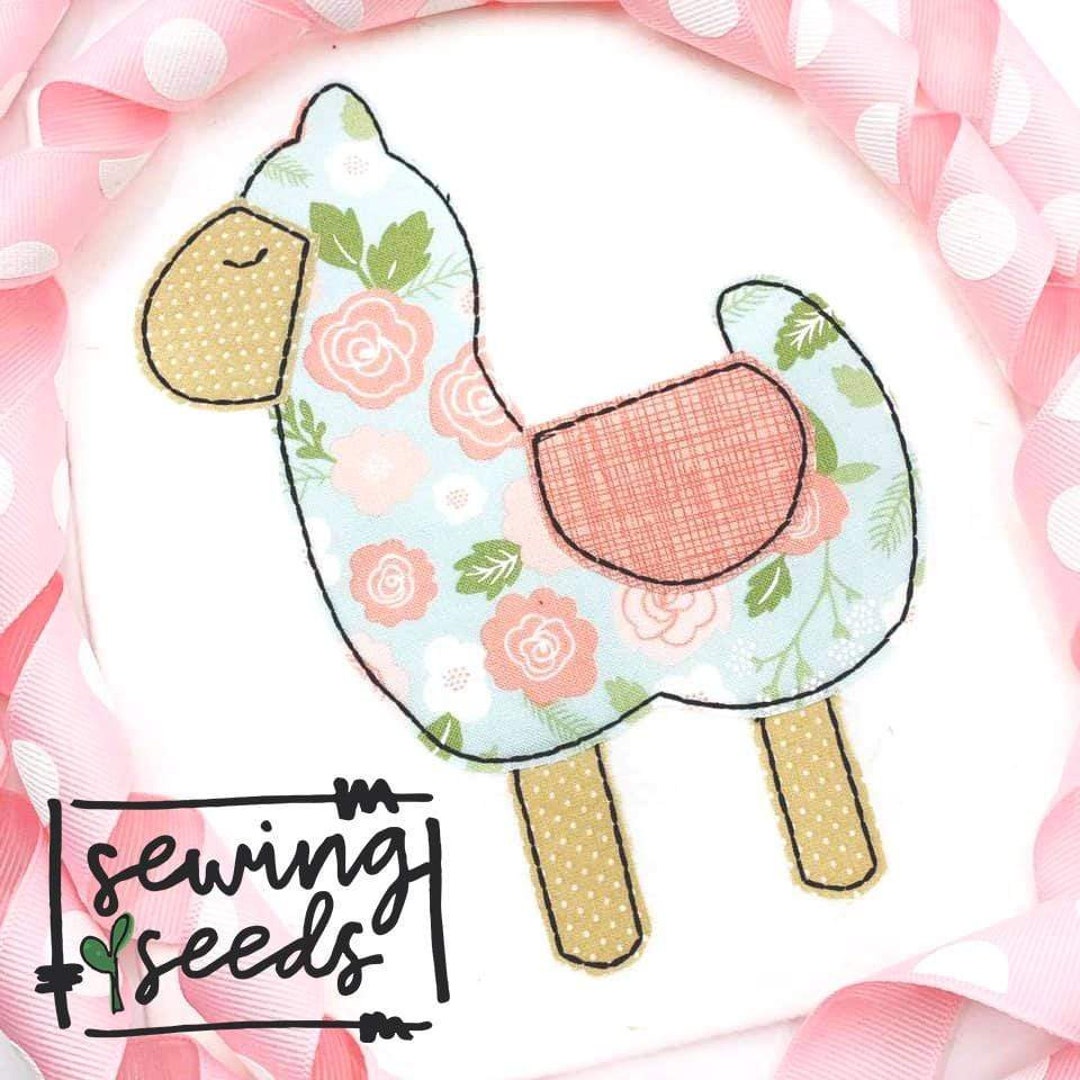 Llama Applique Embroidery Design ***INSTANT DOWNLOAD - Etsy