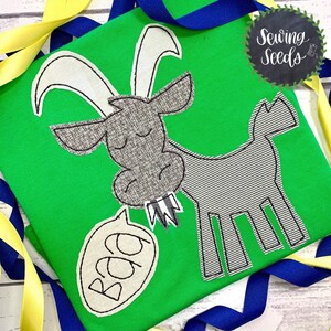 Goat Applique Embroidery Design ***INSTANT DOWNLOAD