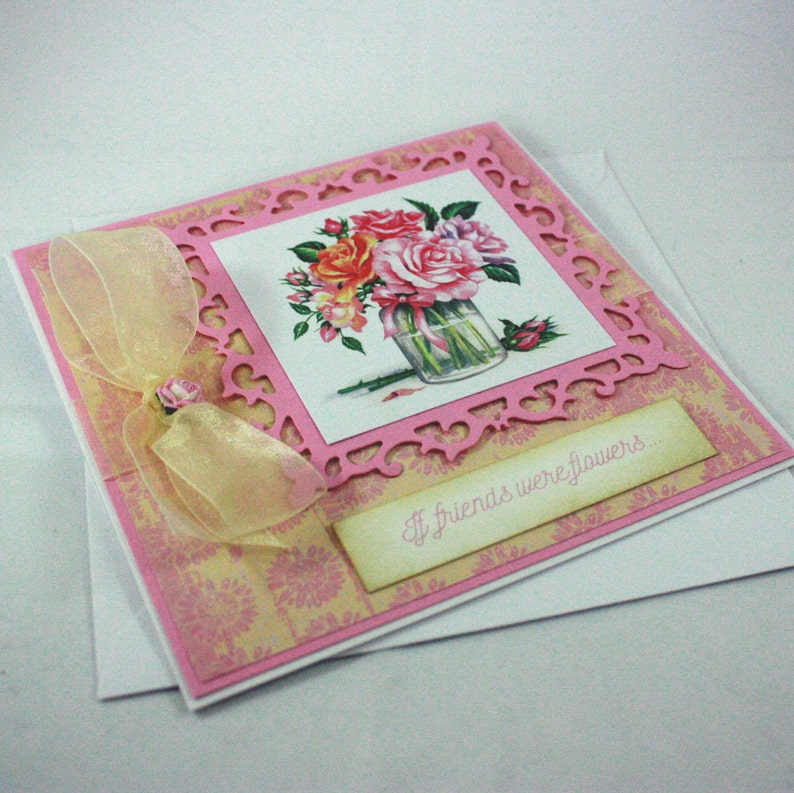 Handmade friendship card suitable for all occasions image 3