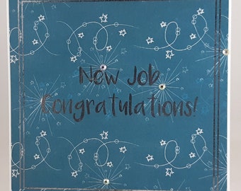 New job congratulations card