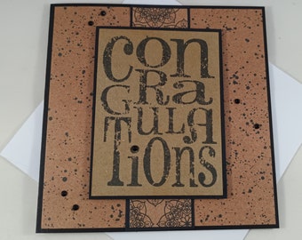 Handmade Congratulations card