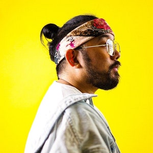 Vintage Wash Bandanas - Festivals, Concerts, Pastel, Acid Wash Bandanas