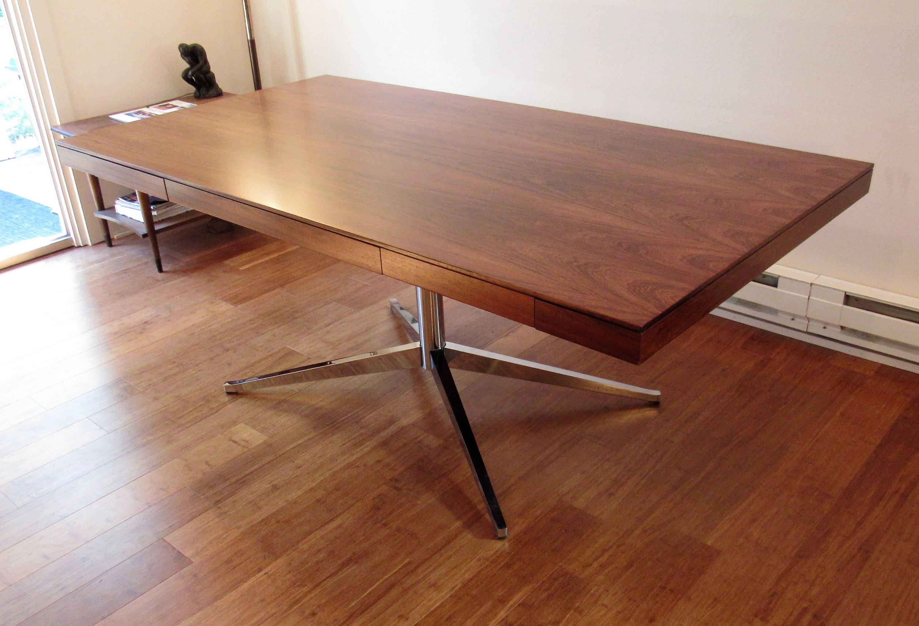 Vintage Florence Knoll Partners Desk Or Executive Table In