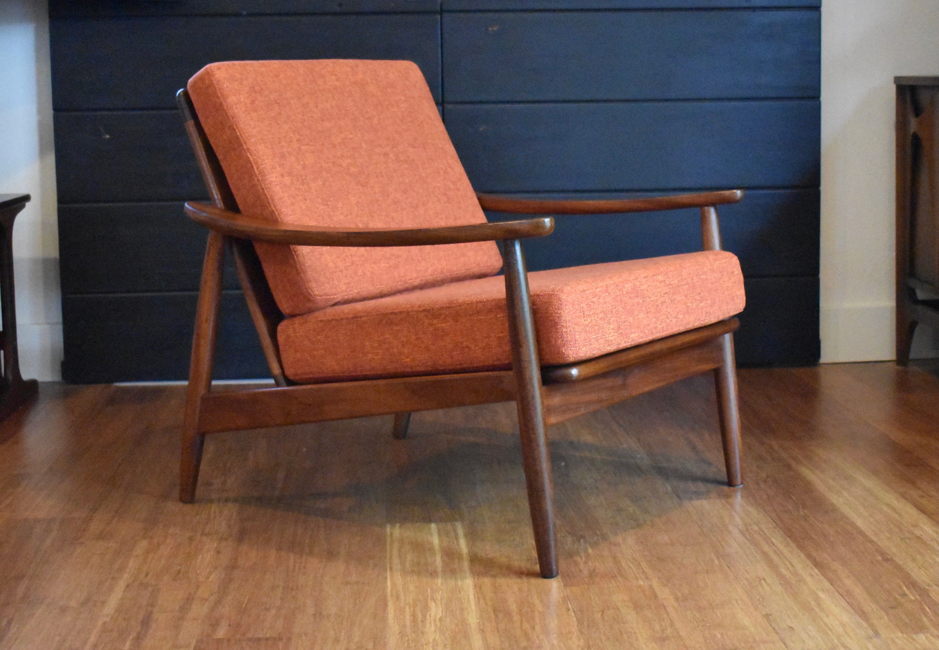 Teak mid 2024 century chair