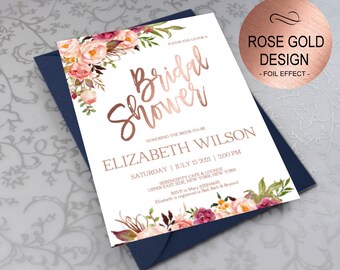 Wedding Shower Invitations With Photo 4