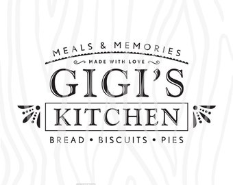 Free Free 100 Gigi&#039;s Kitchen Svg SVG PNG EPS DXF File