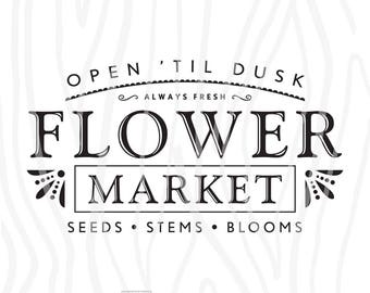 Download Flowers quote svg | Etsy