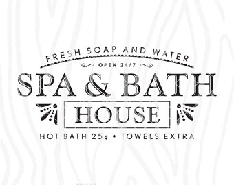 Hot Bath Svg Etsy