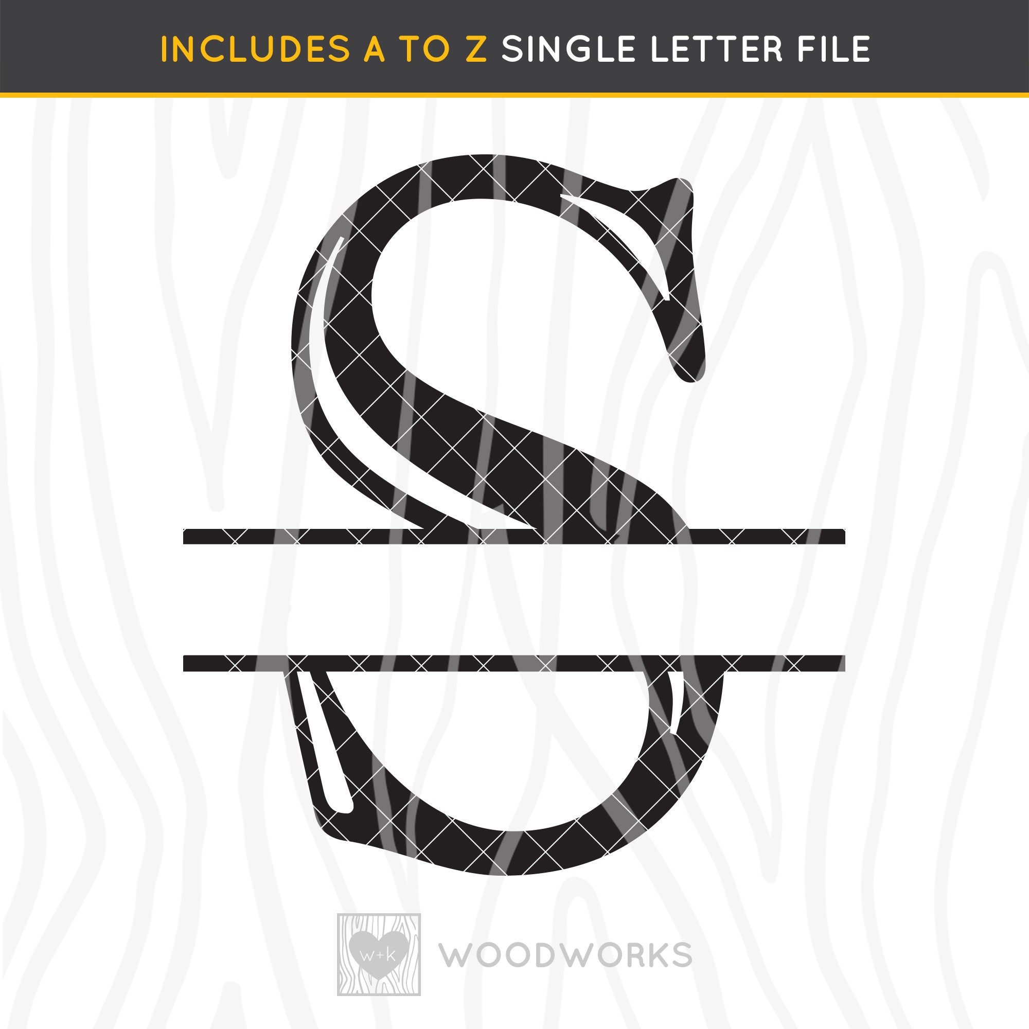 Masculine Monogram Svg 