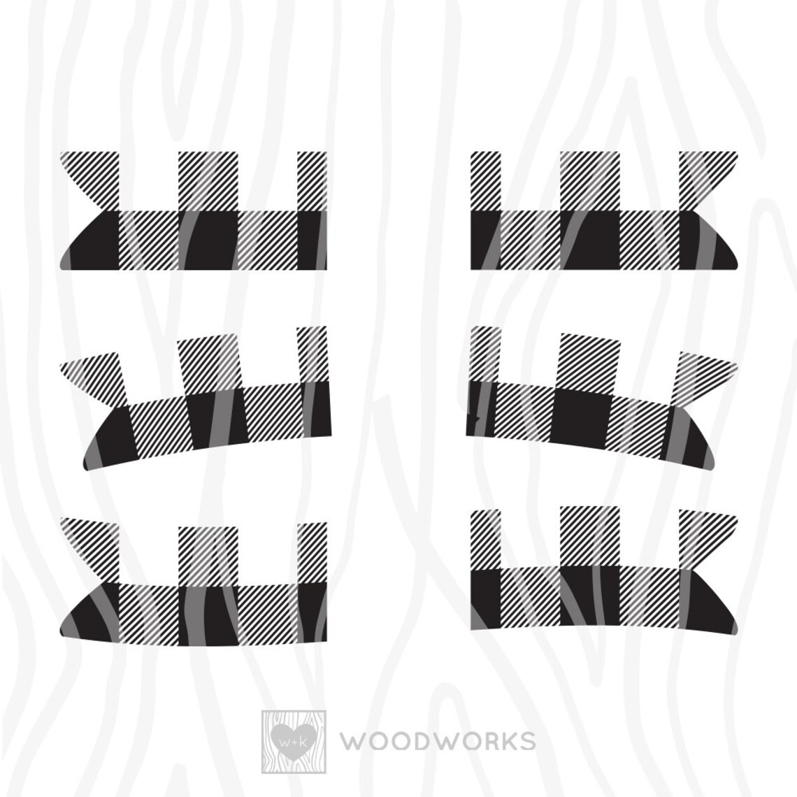 SVG / DXF - Set of 6 