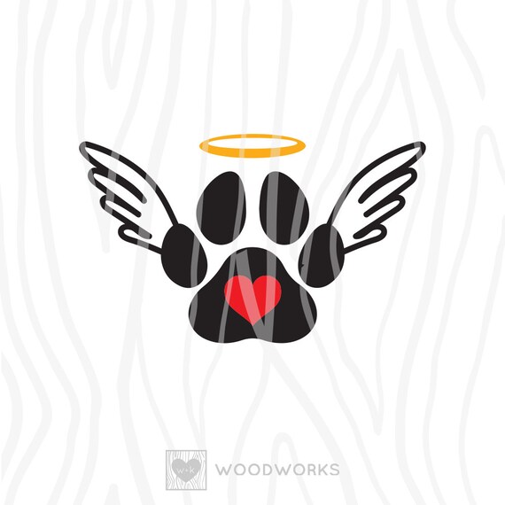 Free Free Paw Print With Halo Svg 168 SVG PNG EPS DXF File