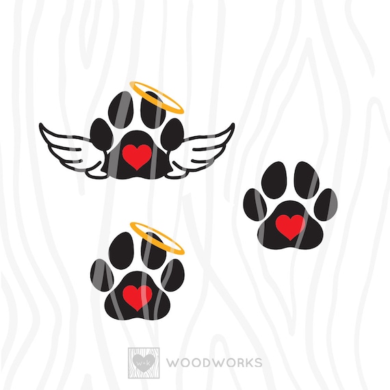Free Free Paw Print With Halo Svg 168 SVG PNG EPS DXF File